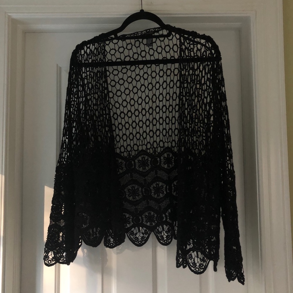 Floral Knit Sweater